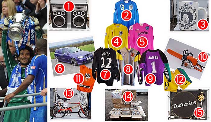 Kiper David James Dinyatakan Bangkrut, Hartanya Dilelang Lunasi Utang